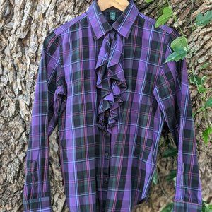 90's Ralph Lauren | Plaid Button Down